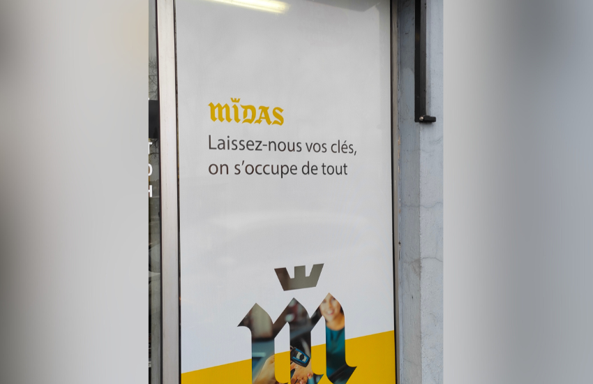 Image d'un adhésif micro perforé