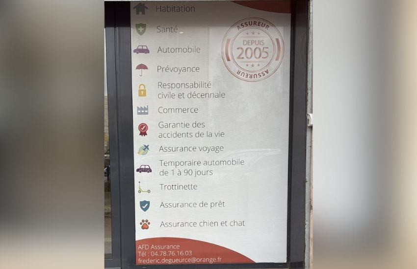 Image d'un adhésif micro perforé