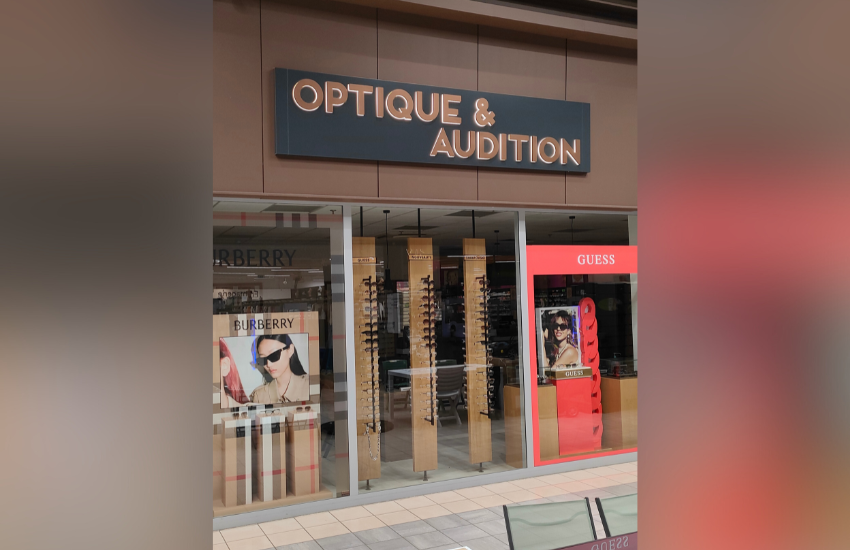 Image d'une enseigne rétroéclairée