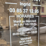 Image d'un lettrage adhésif