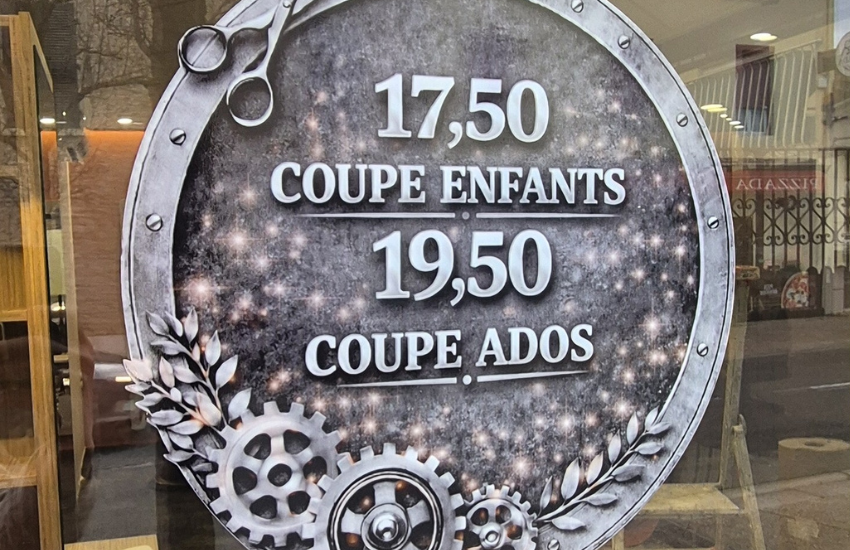 Image d'un sticker vitrine