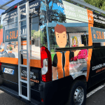 Photo d'un utilitaire vue de l'arrière