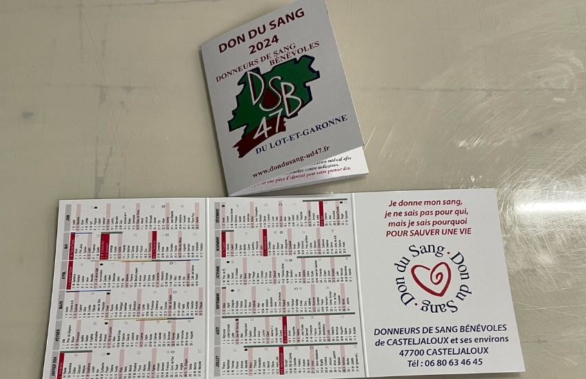 Photo d'un dépliant personnalisé